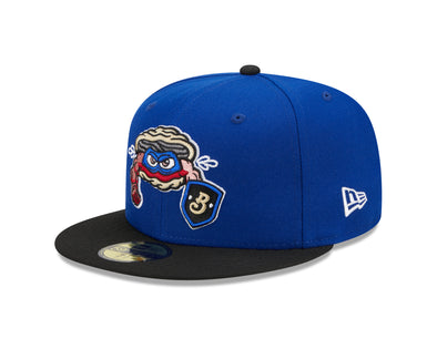 Biloxi Shuckers On-Field 59FIFTY Fitted Cap-Marvel's Defenders of the Diamond