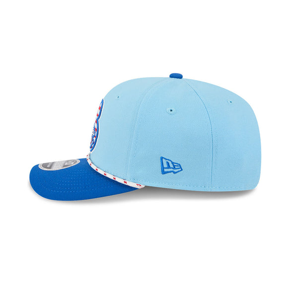 Biloxi Shuckers 2025 New Era Fourth of July 9SEVENTY Stretch-Snap