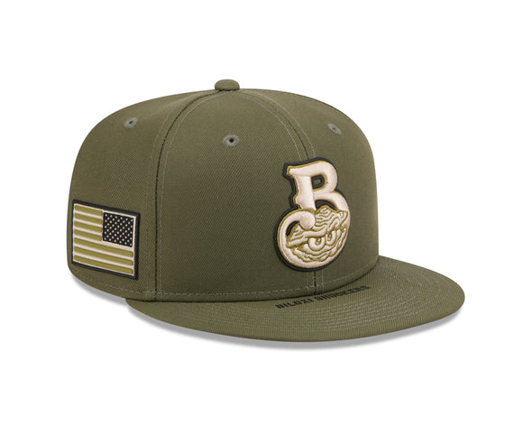 Biloxi Shuckers 2026 Armed Forces Day New Era 59FIFTY Fitted Cap
