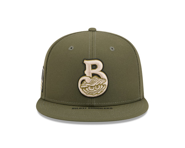 Biloxi Shuckers 2026 Armed Forces Day New Era 59FIFTY Fitted Cap