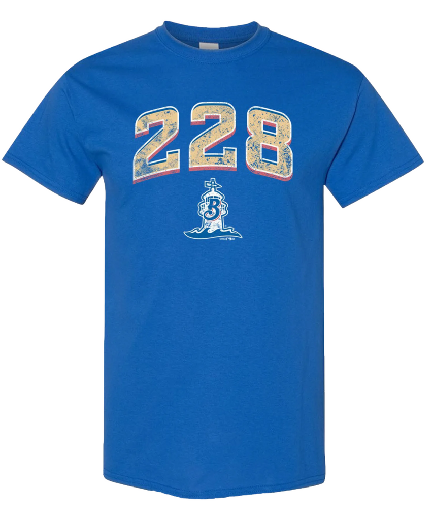 228 Area Code Tee – Biloxi Shuckers