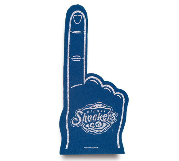 Foam Fingers (Blue, Pink, Yellow)