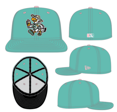 Biloxi Beach Chickens On-Field 59FIFTY Fitted Cap