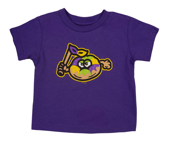 Biloxi King Cakes Toddler Alternate Logo Tee