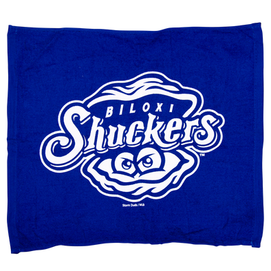 Biloxi Shuckers Towel-Rally with Primary Logo