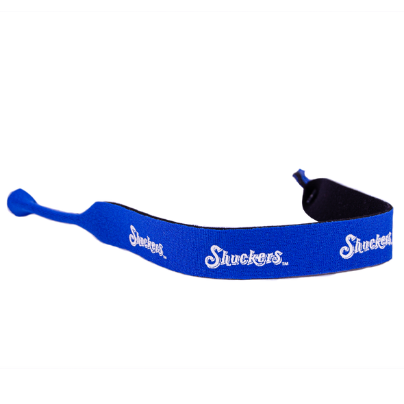 Biloxi Shuckers Croakies-Royal with Wordmark