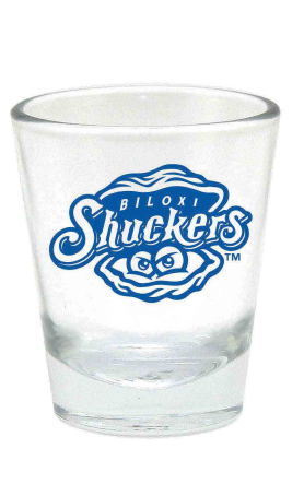 Biloxi Shuckers Shot Glass